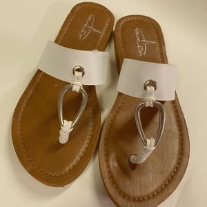 Bluefin White Sandals